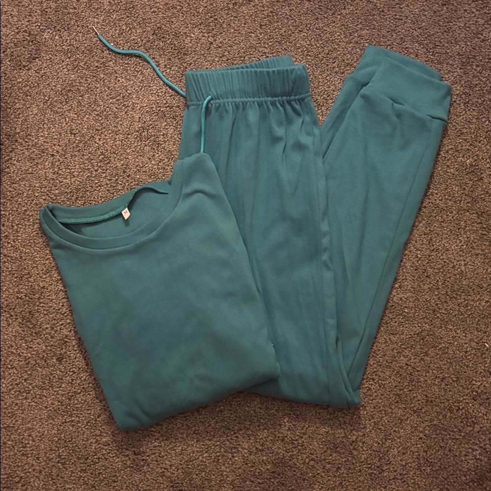 Teal Loungewear Set